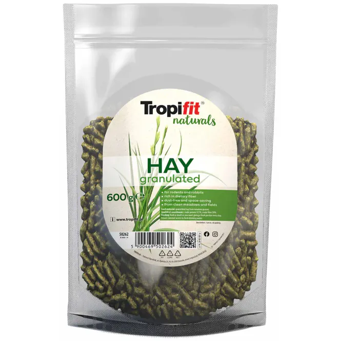 Hovedbilde Tropifit Naturals Høygranulat 600 g