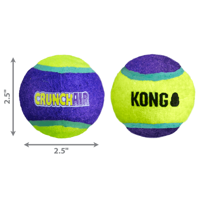 Hovedbilde Hundeleke KONG Crunch Air Ball M 3pk