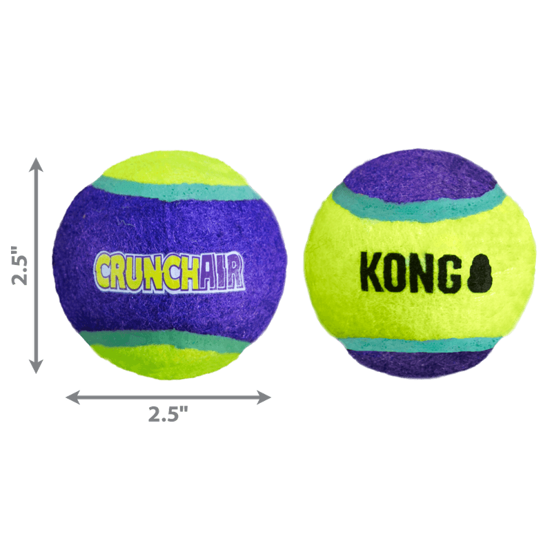 Hundeleke KONG Crunch Air Ball M 3pk