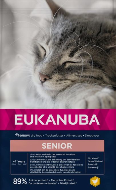 Hovedbilde EUKANUBA Kattemat Senior 10kg