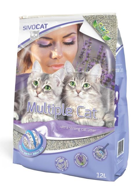 Hovedbilde Sivocat Kattesand Multiple Cat 10,3Kg