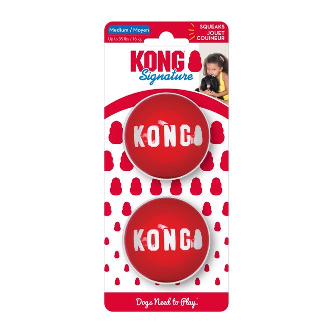 Hovedbilde Hundeleke KONG Signature Balls 2pk