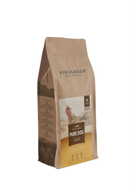 Hovedbilde Kingsmoor pure chicken large dog 2,5 kg