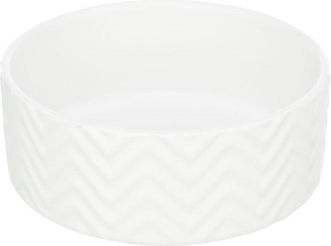 Hovedbilde Hundeskål Keramikk 0,9L Ø16cm Hvit