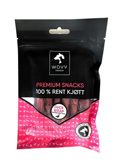 Hovedbilde Wovv tyggepinner med and 80g