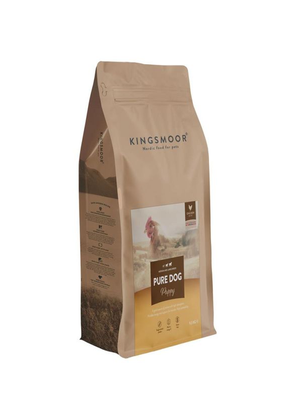 Kingsmoor pure chicken puppy large dog 9,5 kg