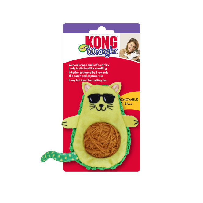 Hovedbilde Katteleke KONG Wrangler AvoCATo
