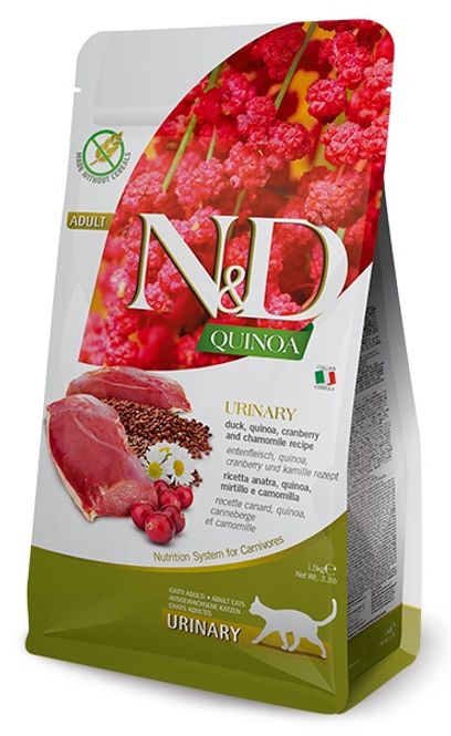 Hovedbilde FARMINA N&D Kattemat And Urinary 1,5kg