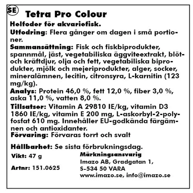 TetraPro Colour Multi-Crisp 250 ml