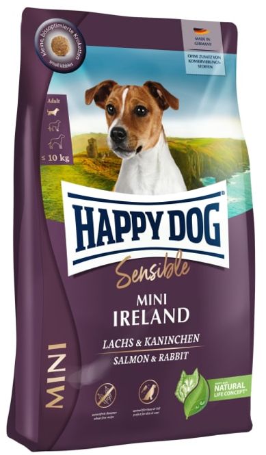 Hovedbilde Happy Dog Sensible Mini Ireland 10Kg M/Laks & ...