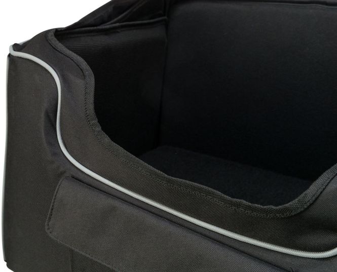 Hovedbilde Bilsete Sort/Grå Polyester 56x37x36cm Max10kg