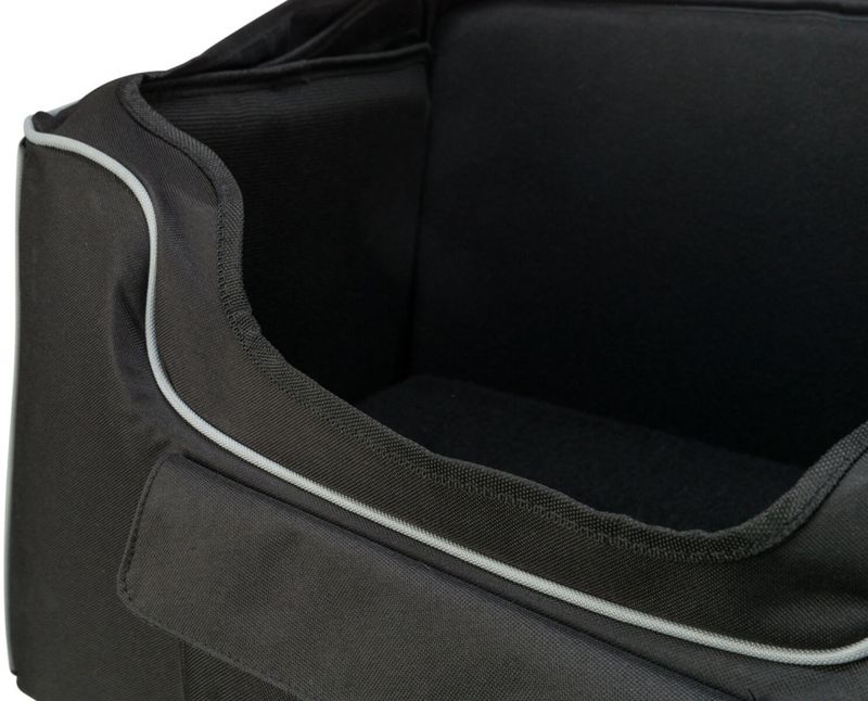 Bilsete Sort/Grå Polyester 56x37x36cm Max10kg