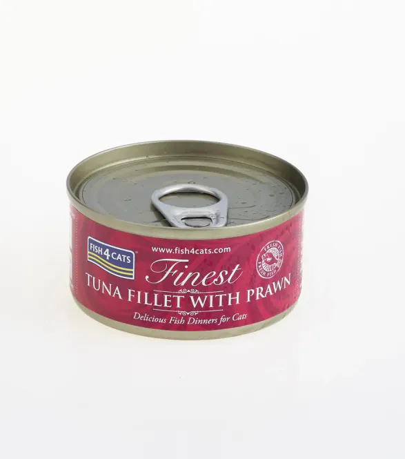 Hovedbilde F4C Cats Wet Tuna Shrimp 70 g