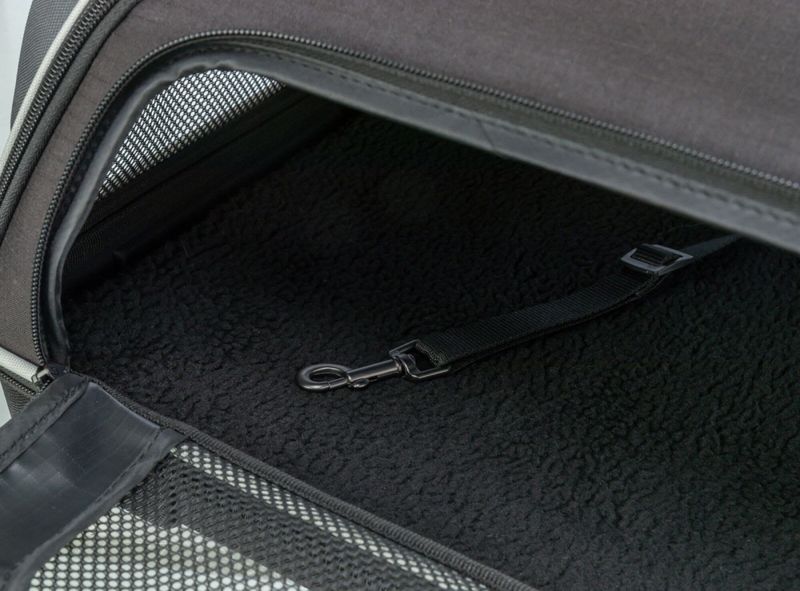 Transportbag Boarding Airline Polyester Sort/Grå 55x40x23cm Max 7kg
