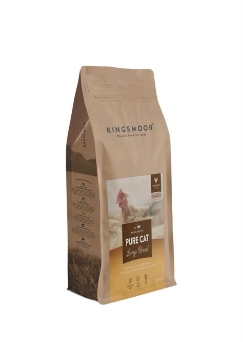Hovedbilde Kingsmoor pure chicken adult large cat 2,5 kg