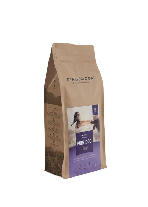 Kingsmoor pure duck small dog 2,5 kg