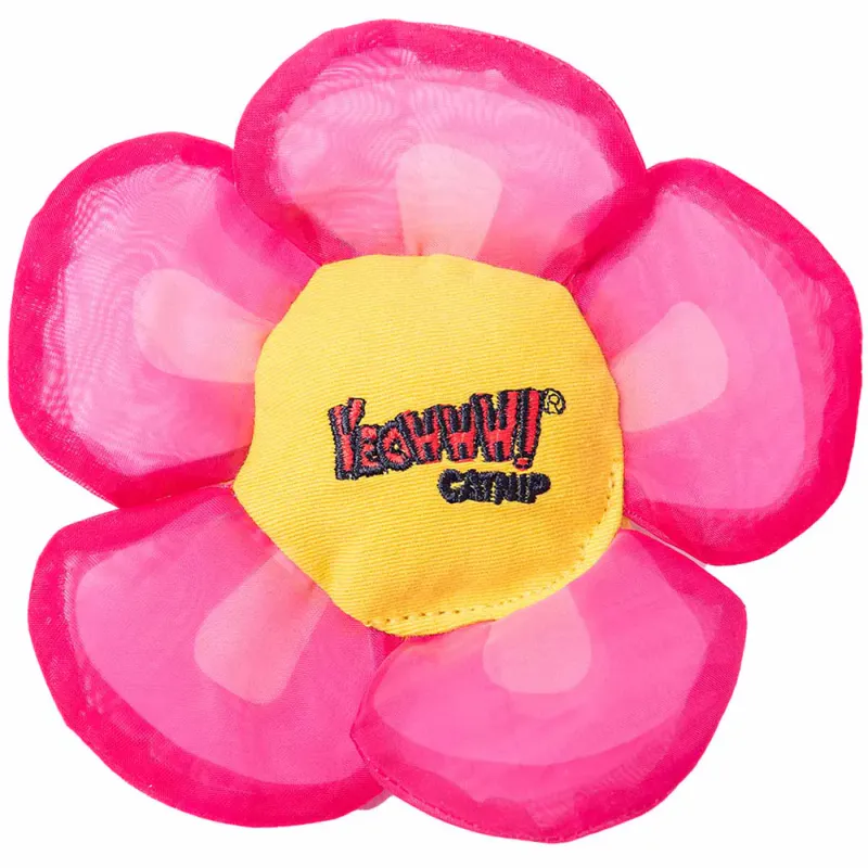 Yeowww kattemynte blomst 14x14x2,5cm