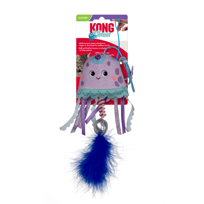 Hovedbilde Katteleke KONG Teaser Jellyfish
