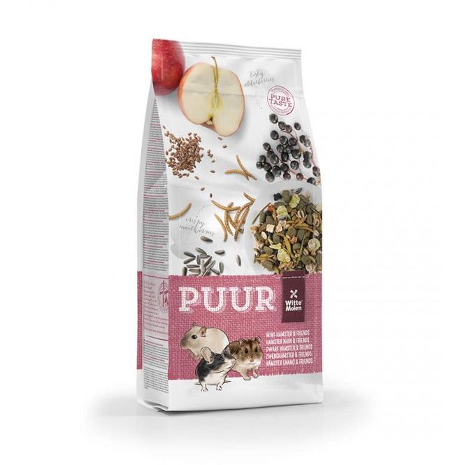 Hovedbilde Puur Dverghamsterblanding & Friends 400g