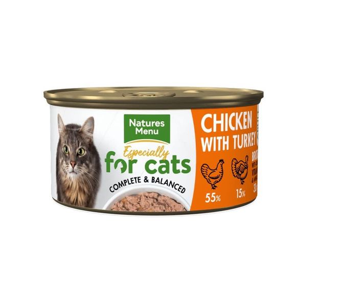 Hovedbilde NM Boksemat Katt 85g Kylling og Kalkun