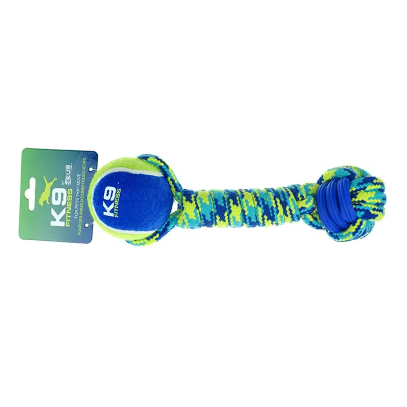 Zs K9 Rope & Tpr Tennis Dumbell 31 cm