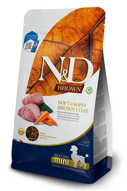 Hovedbilde FARMINA N&D Hundemat Brown Mini 2kg