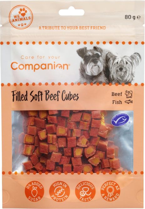 Hovedbilde Companion Soft beef cubes
