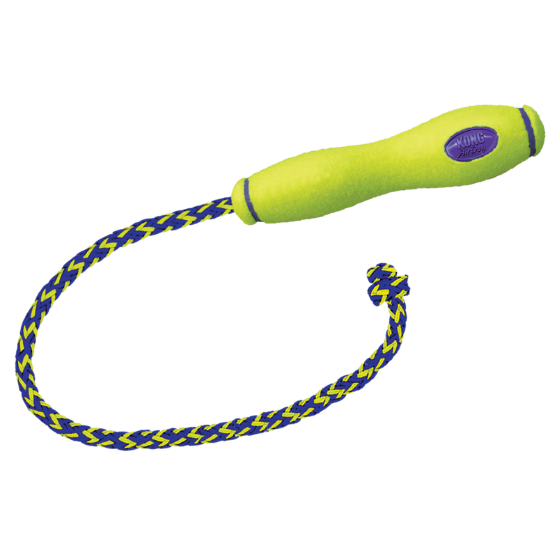 Hundeleke KONG Airdog Fetch Stick m/tau