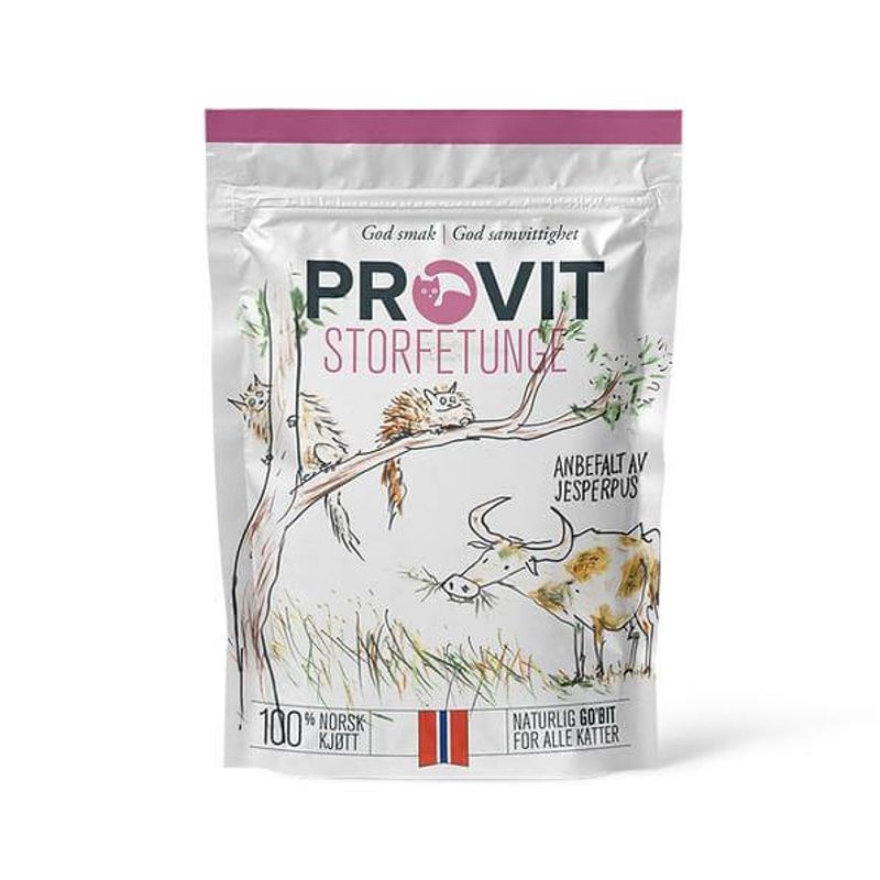 PROVIT Godbiter Frysetørket Storfetunge 40g
