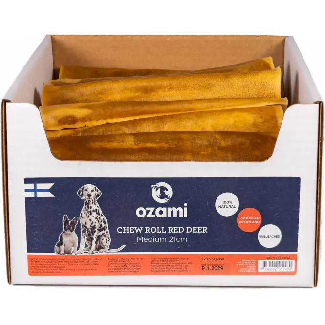 Hovedbilde Tyggerull Hjort 21cm Ozami