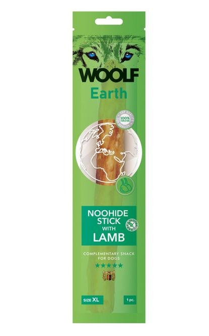 Hovedbilde WOOLF Tyggepinne Noohide XL lam sticks 1 stk 25cm