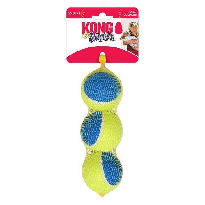 Hovedbilde Hundeleke KONG SqueakAir Ultra Balls M 3stk