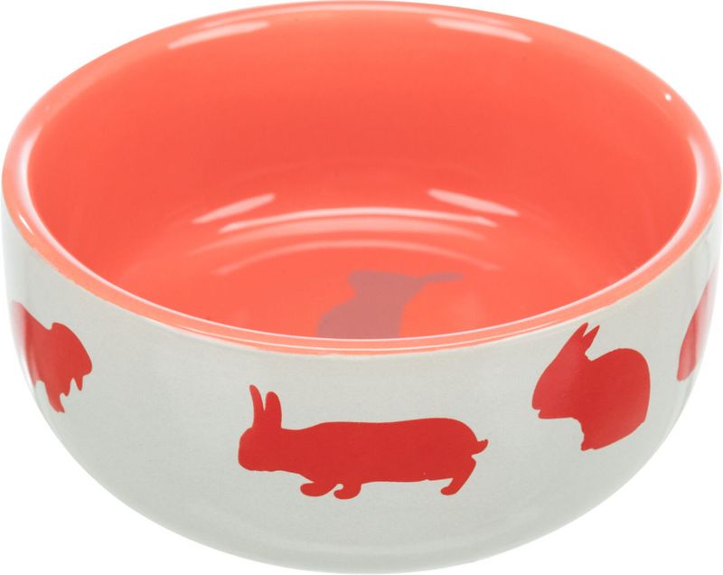 Matskål Porselen M/Kaninmotiv 250ml 11cm