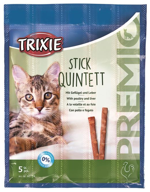 Hovedbilde Premio Stick Quintett m/ Fugl & Lever 5x5g