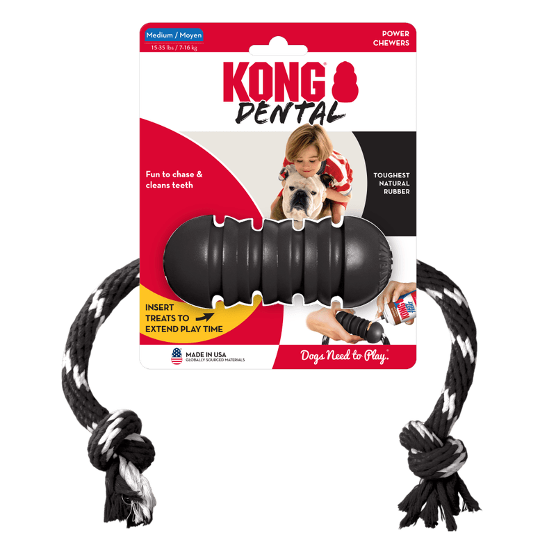 Hundeleke KONG Extreme Dental m/tau M