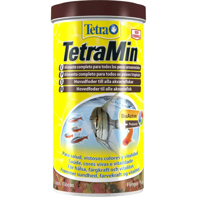 Hovedbilde TetraMin Hovedfor til all prydfisk 1 liter