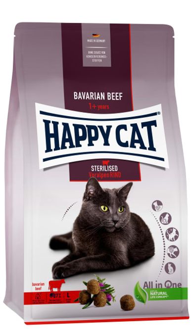 Hovedbilde Happy Cat Sterilisert Adult Oksekjøtt 10Kg