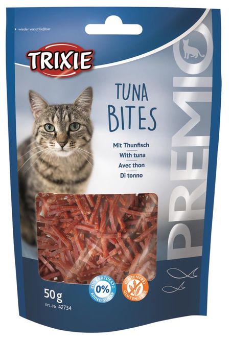 Hovedbilde Premio Tuna Bites M/Tunfisk & Kylling 50g