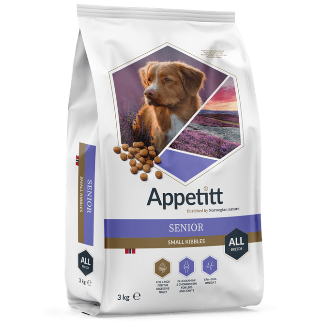 Hovedbilde Appetitt Hundefôr Senior 3 kg