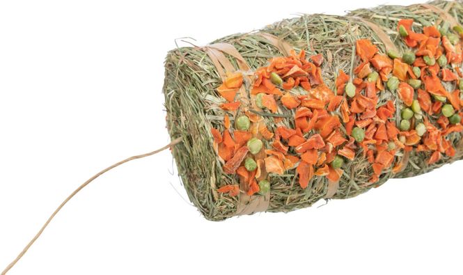 Hovedbilde Natur Snack Høyball Hengbar m/ Erter og Gulrot ...