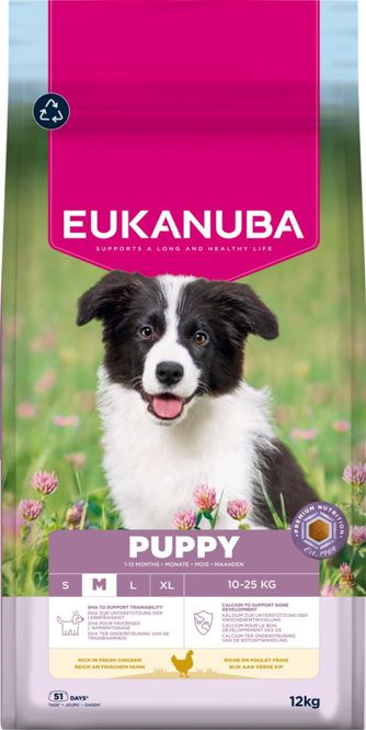 Hovedbilde EUKANUBA Puppy Medium Breed kylling 12kg