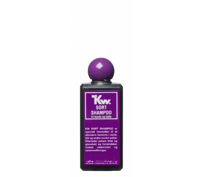 Hovedbilde KW Sort shampo 200ml