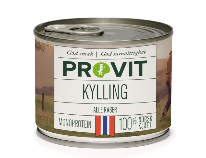 Hovedbilde PROVIT Boksemat Kylling 185g
