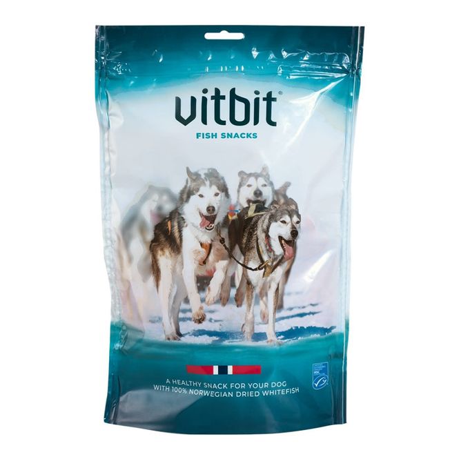 Hovedbilde Vitbit 300g Fish Snacks i biter