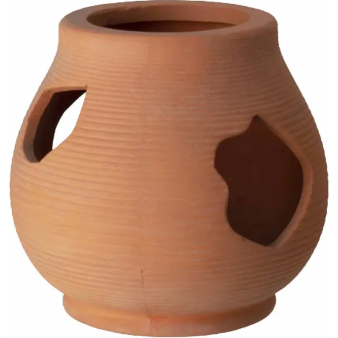 Hovedbilde Mallegrotte Krukke 14x14x13cm Terracotta