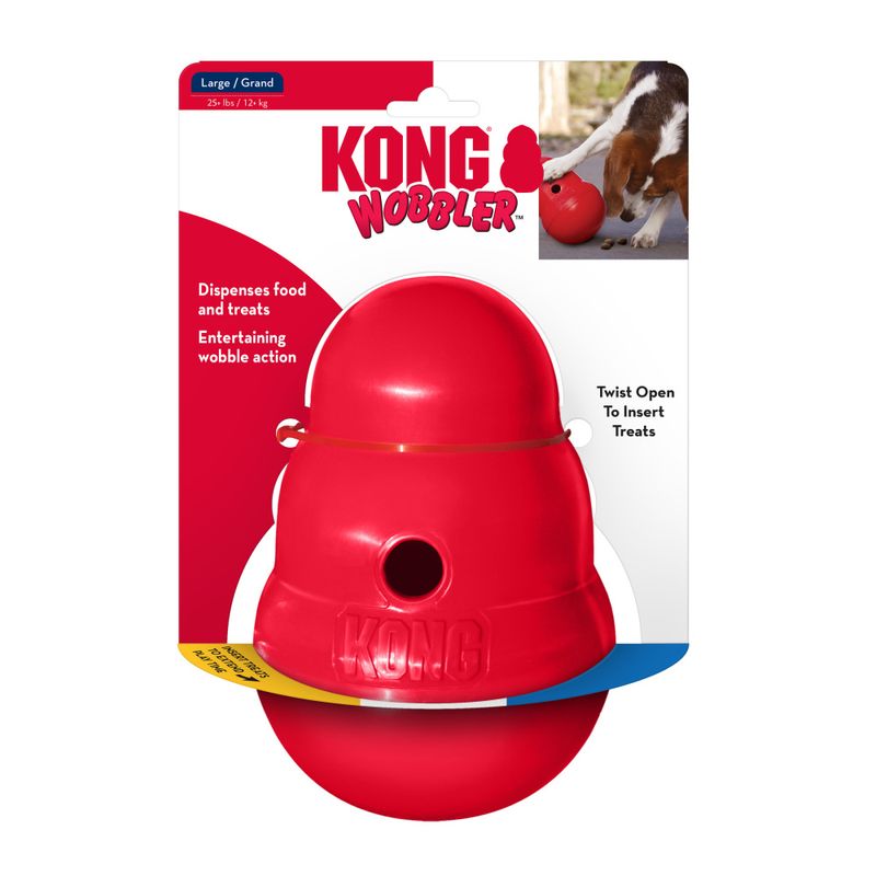 Hundeleke KONG Wobbler