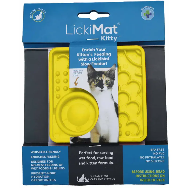 Lickimat Cat Kitty Rosa