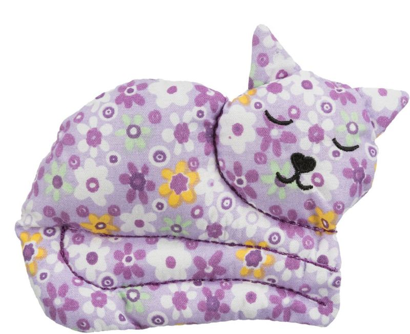 Katteleke Katt i Bomull Baldrian 13cm
