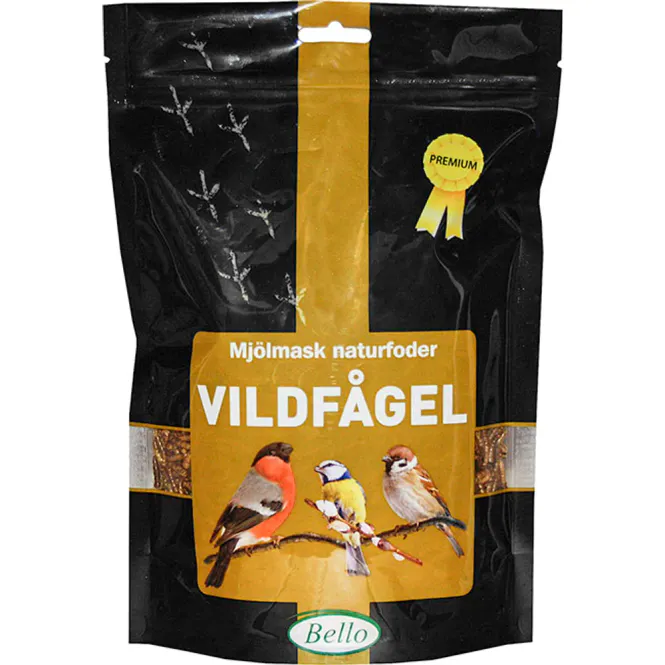 Hovedbilde Melorm Tørket 200gr For Villfugler