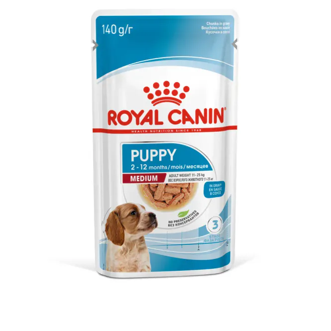 Hovedbilde Royal Canin Våtfor Medium Puppy 140g